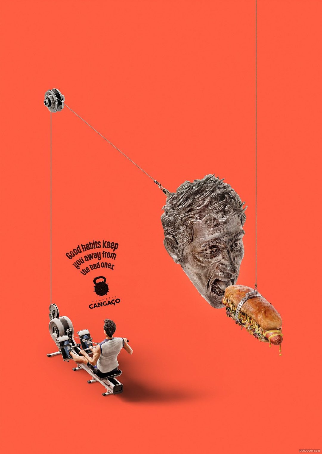 巴西Thomaz Costa創意廣告設計作品 第一類醫療器械生產的藝術化傳播